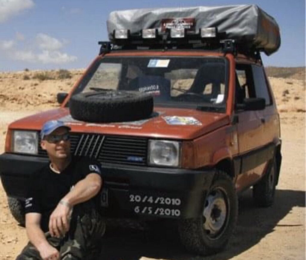 Io e la mia Panda 4X4 nel deserto